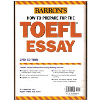 Barron's How to Prepare for the TOEFL Essay